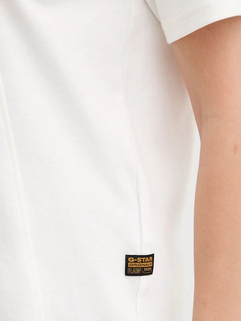 G-Star t-shirt bawełniany damski kolor beżowy D26907.D976