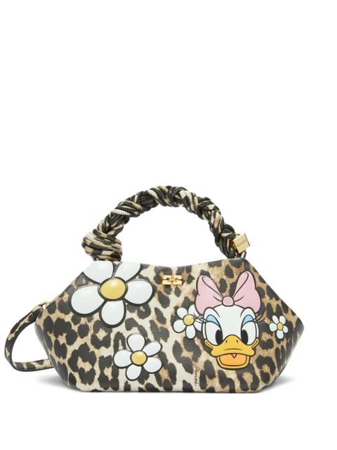 GANNI x Disney leopard-print tote bag - Brown - zdjęcie produktu nr 1