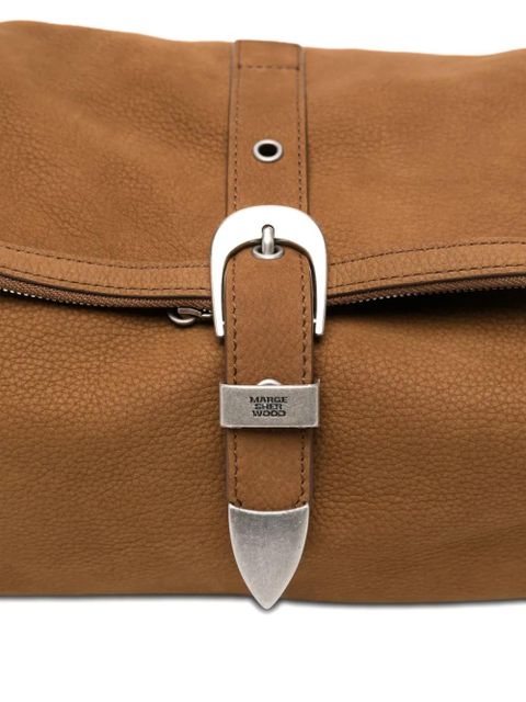 Marge Sherwood belted shoulder bag - Brown