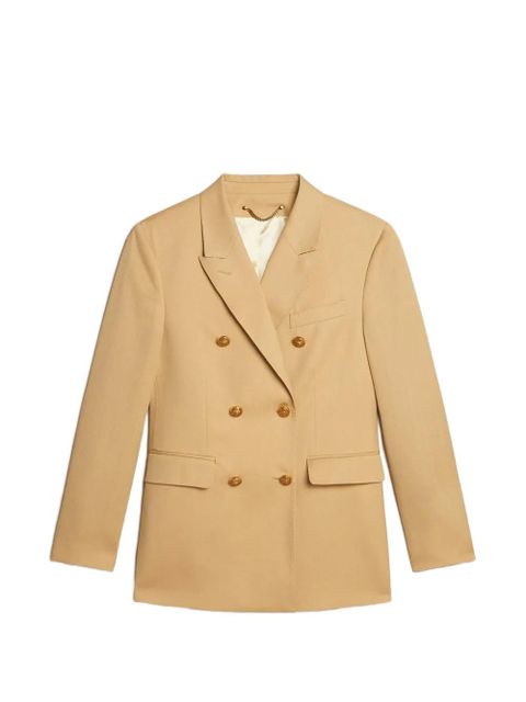 Golden Goose double-breasted virgin wool blazer - Neutrals - zdjęcie produktu nr 1