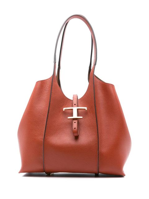 Tod's small T Timeless shoulder bag - Brown - zdjęcie produktu nr 1
