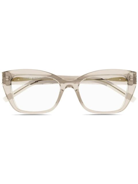 Saint Laurent Eyewear SL M117 glasses - Neutrals - zdjęcie produktu nr 1