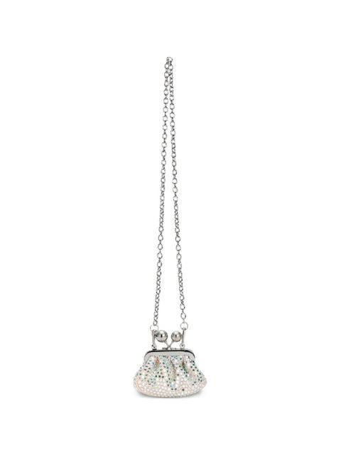Weekend Max Mara mini crystal-embellished bag - Pink - zdjęcie produktu nr 1