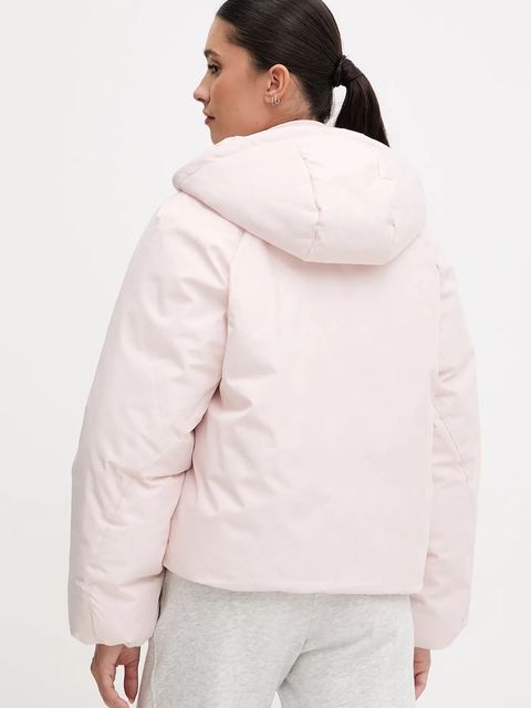 Guess kurtka 4G kolor różowy zimowa oversize V5BL07 WGLW2