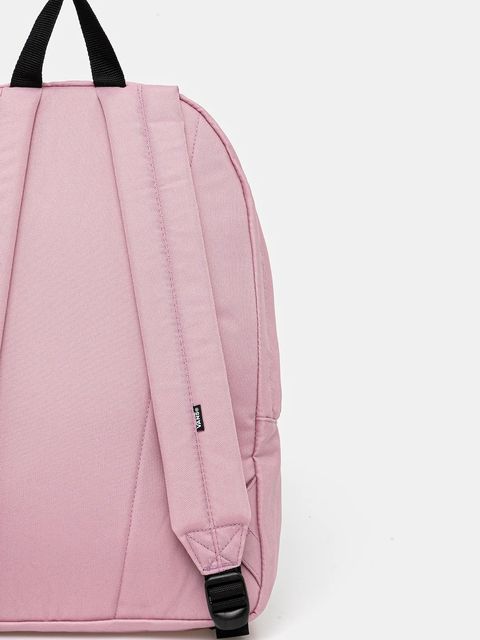 Vans plecak kolor różowy duży z aplikacją VN000H4YEN71