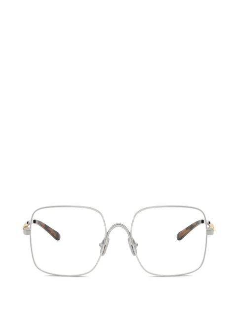 Miu Miu Eyewear square-frame glasses - Silver - zdjęcie produktu nr 1