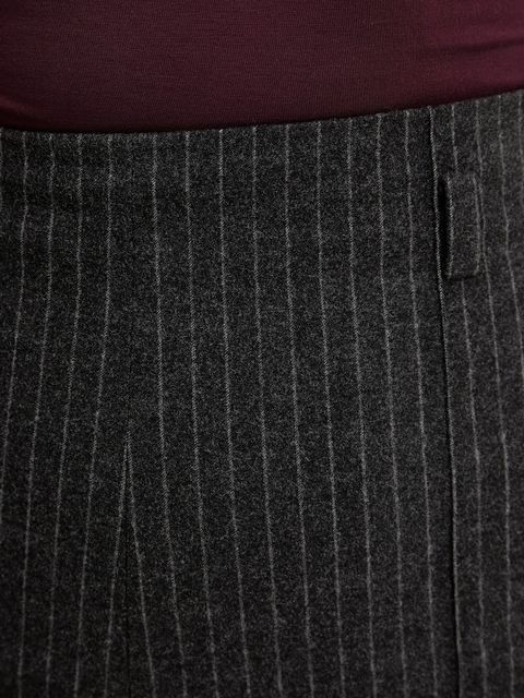 La Mania szorty GLADYS damskie kolor szary high waist GLADYS