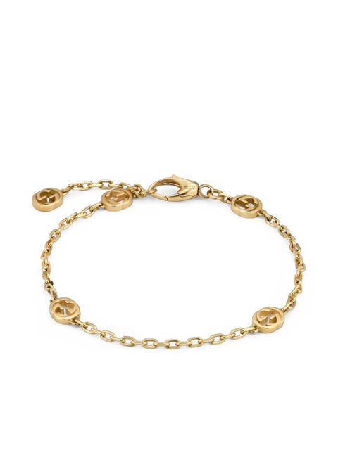 Gucci Interlocking Gourmette bracelet - Gold - zdjęcie produktu nr 1