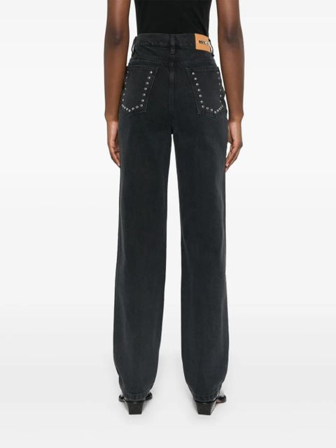 ROTATE BIRGER CHRISTENSEN high-rise jeans - Grey - zdjęcie produktu nr 2