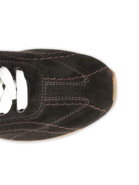 TOTEME suede flex sneakers - Brown