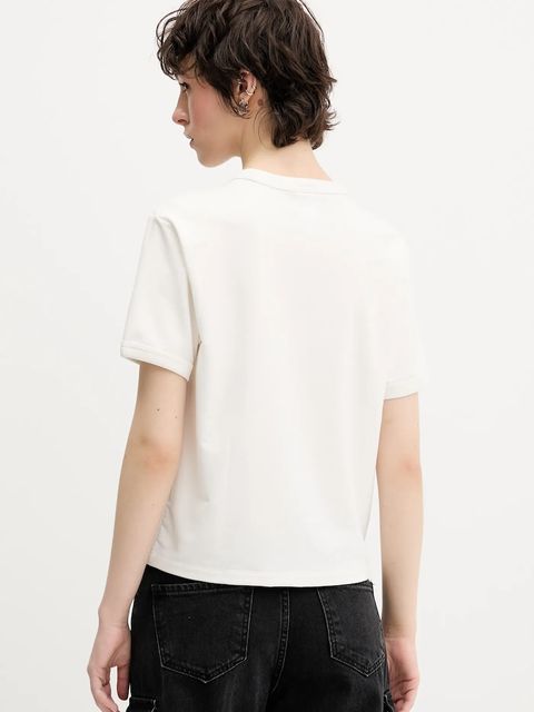 adidas Originals t-shirt P Ess T-Shirt damski kolor biały JW3654