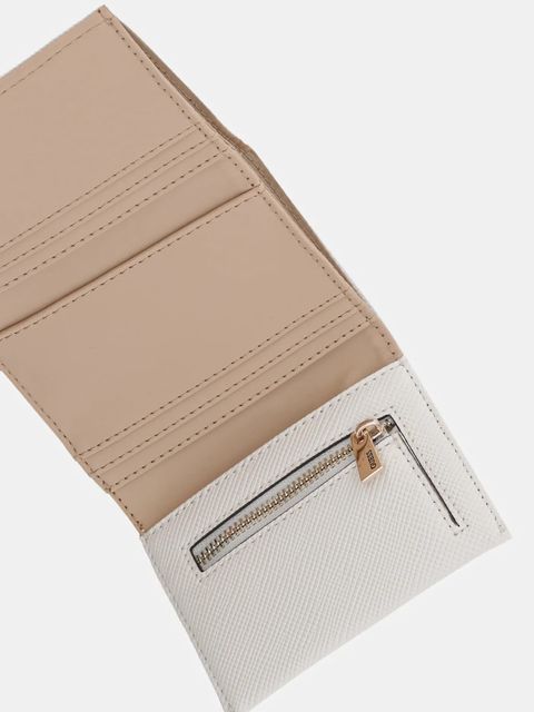 Guess portfel ROSALBA damski kolor biały SWZG96 57138