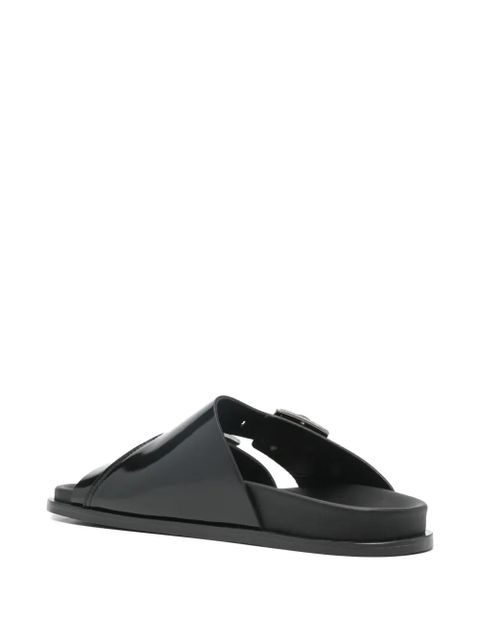 ALOHAS Alba buckle strap sandals - Black