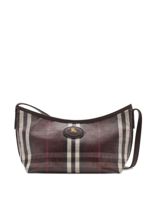 Burberry Highlands leather shoulder bag - Brown - zdjęcie produktu nr 1