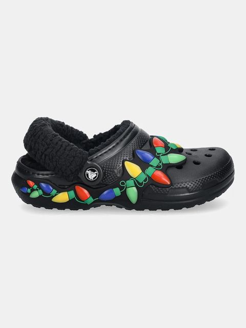 Crocs kapcie Classic Lined Holiday Lights Clog - zdjęcie produktu nr 1