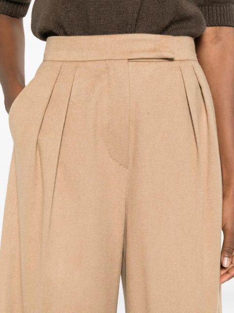 Max Mara Ori pleated trousers - Neutrals