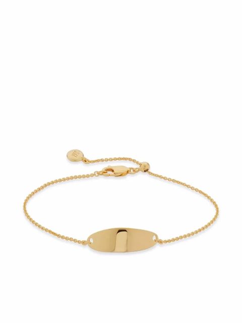 Monica Vinader tiny Nura fine chain bracelet - Gold - zdjęcie produktu nr 1