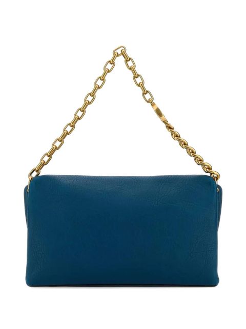 Gucci large leather shoulder bag - Blue