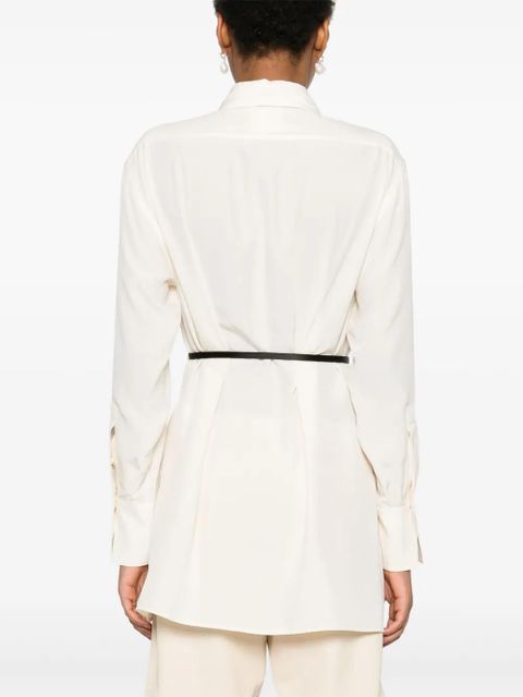 Givenchy Voyou silk shirt - Neutrals - zdjęcie produktu nr 2