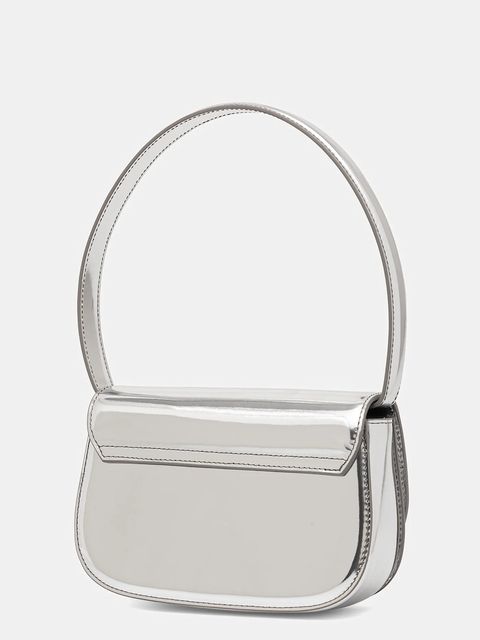 Diesel torebka skórzana 1DR 1DR kolor srebrny X08396.PS202