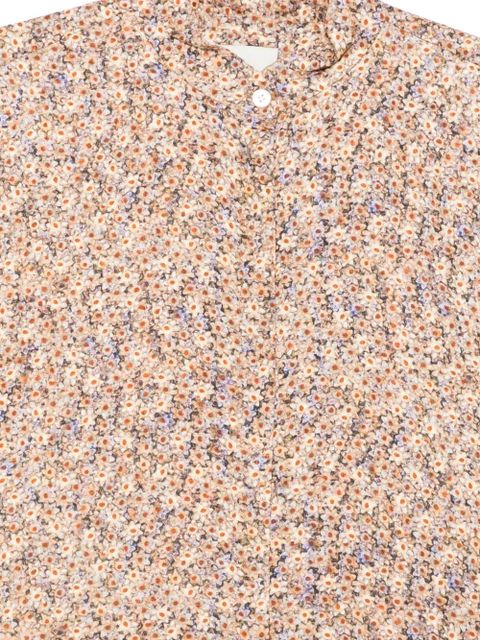 ISABEL MARANT Harlow floral-print shirt - Neutrals