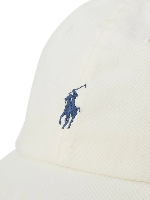 Polo Ralph Lauren czapka z daszkiem bawełniana kolor beżowy gładka 211912843