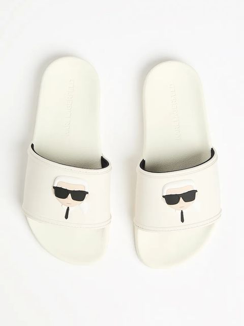 Karl Lagerfeld klapki KONDO 2.0 damskie kolor biały KL80905A - zdjęcie produktu nr 2