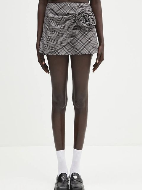 AMBUSH spódnica wełniana Check Rose Skirt - zdjęcie produktu nr 1