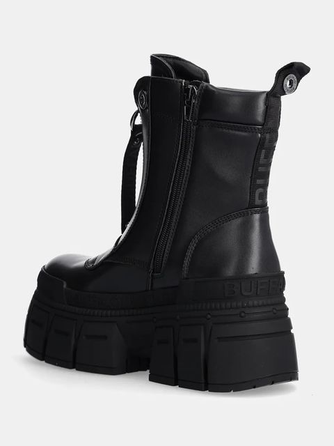 Buffalo workery Gospher Zip Boot damskie kolor czarny na platformie ocieplone 1622350-BLK - zdjęcie produktu nr 2
