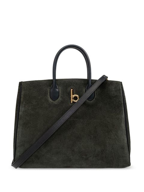 Burberry small Rocking tote bag - Green - zdjęcie produktu nr 1