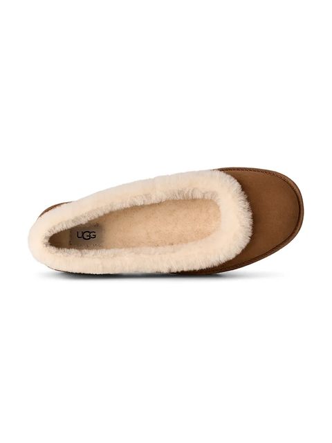UGG baleriny zamszowe Zora Ballet Flat kolor brązowy 1178111.CHE