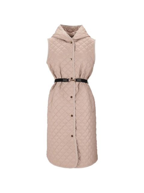 Max Mara hooded quilted gilet - Neutrals - zdjęcie produktu nr 1