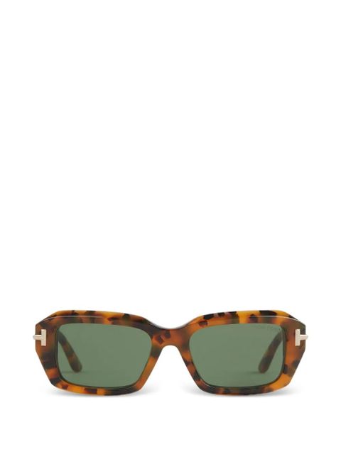 TOM FORD rectangle-shape sunglasses - Brown - zdjęcie produktu nr 1