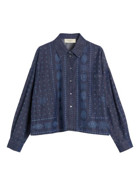 Weekend Max Mara paisley-print shirt - Blue - zdjęcie produktu nr 1