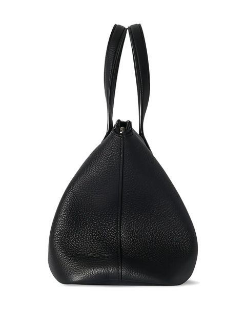The Row leather tote bag - Black
