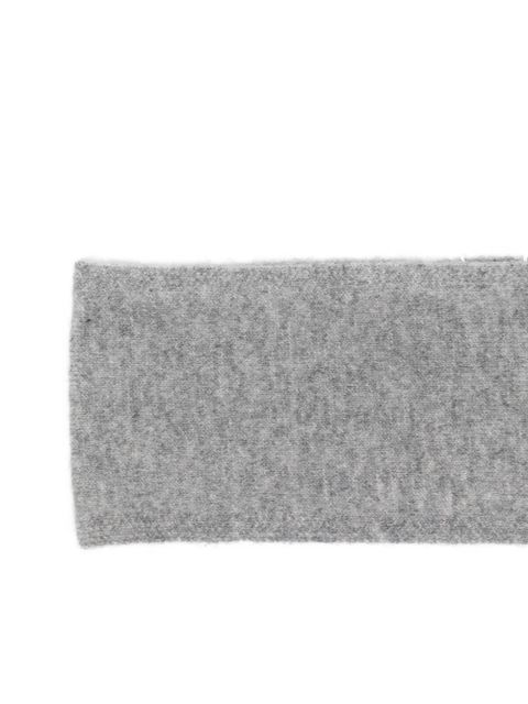 TOTEME cashmere headband - Grey - zdjęcie produktu nr 2