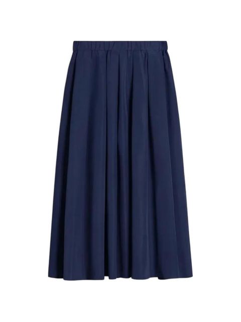Weekend Max Mara pleated flared midi skirt - Blue - zdjęcie produktu nr 1