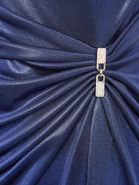 Lauren Ralph Lauren draped embellished dress - Blue - zdjęcie produktu nr 2