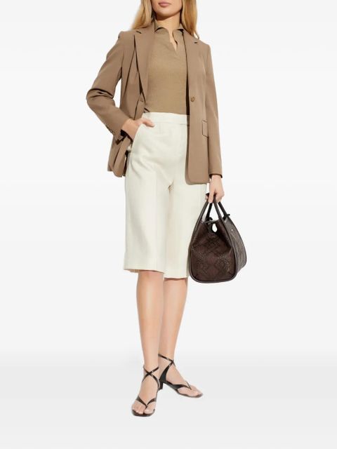 Max Mara linen shorts - Neutrals - zdjęcie produktu nr 2