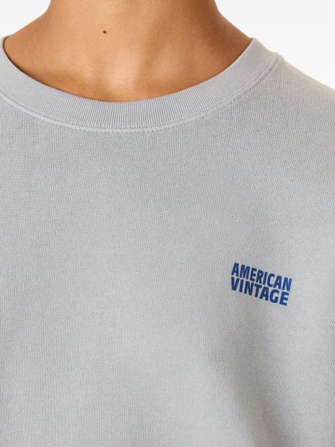 American Vintage Izubird round-neck sweatshirt - Grey