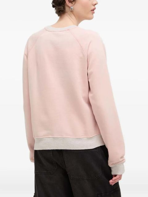 Diesel logo crew-neck sweatshirt - Pink - zdjęcie produktu nr 2