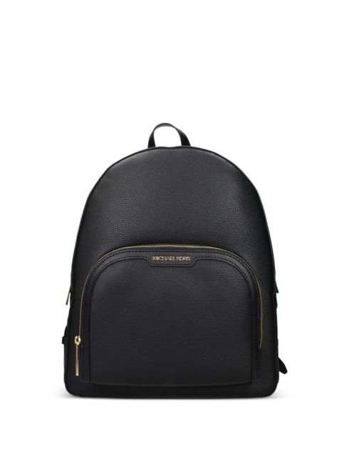 Michael Kors large Jaycee pebbled-leather backpack - Black - zdjęcie produktu nr 1