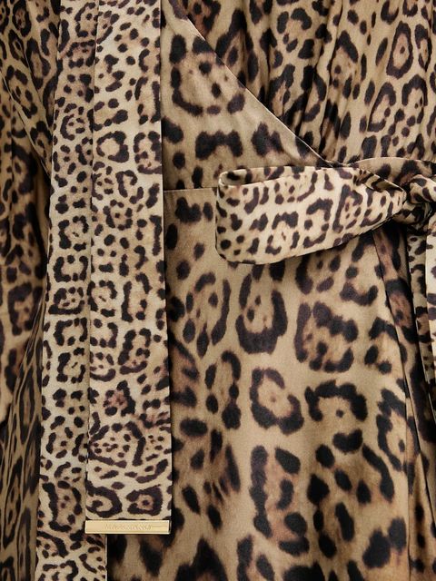 Marciano by Guess sukienka ALANIS kolor brązowy mini rozkloszowana 5YGK28 7298A