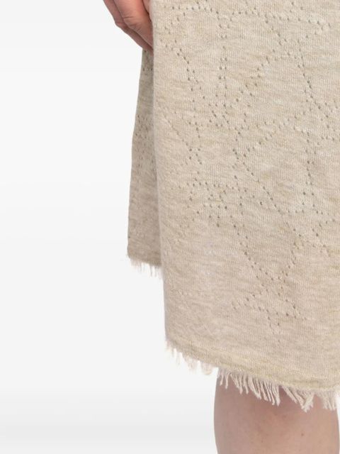 Zadig&Voltaire pointelle-star cardigan - Neutrals