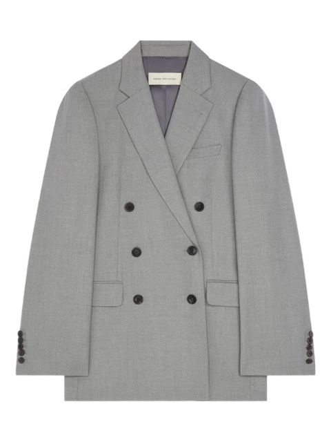 DRIES VAN NOTEN double-breasted blazer - Grey - zdjęcie produktu nr 1