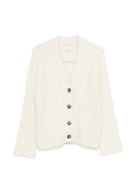 LouLou de Saison Lynn buttoned cardigan - White - zdjęcie produktu nr 1