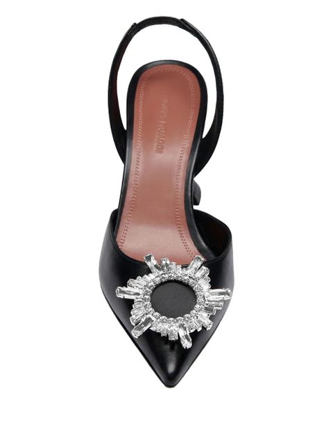 Amina Muaddi 70mm Begum pumps - Black - zdjęcie produktu nr 2