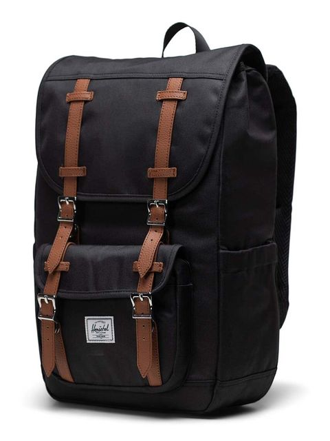 Herschel plecak Little America™ Mid kolor czarny duży wzorzysty