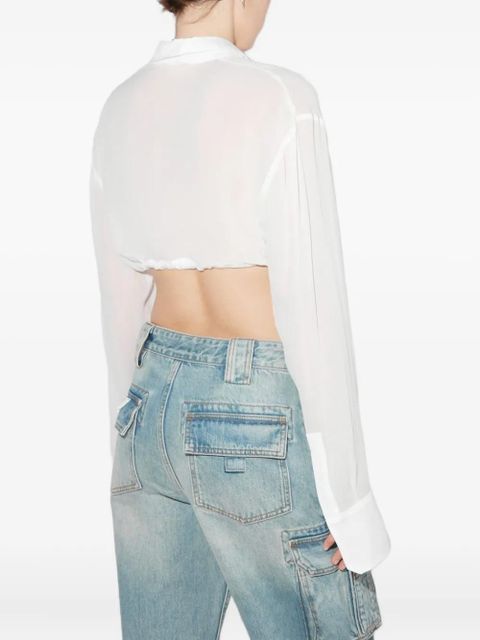 MISBHV Resort tied shirt - White