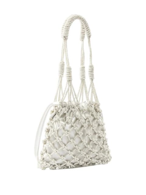 PINKO Woven Mesh bucket bag - Grey - zdjęcie produktu nr 2